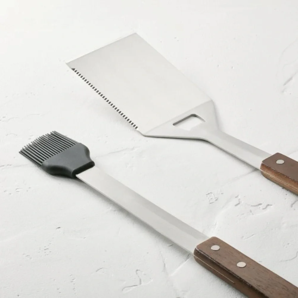 4pc Stainless Steel Grilling Tool Set